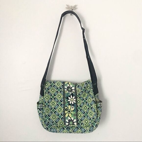 Vera Bradley Handbags - Vera Bradley Daisy Daisy messenger diaper bag